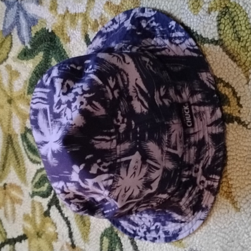 Original Chuck Navy and White Patterned Bucket Hat